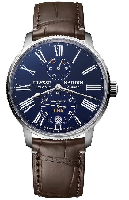 Ulysse Nardin Marine Torpilleur Enamel Blue Limited Edition 42mm 1183-310LE-3AE-175/1A Replica Watch